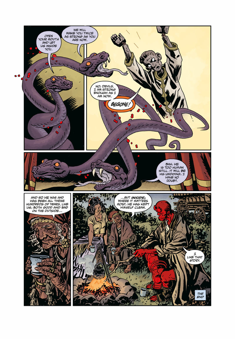 Illustration for article titled Meet a Secret God in This Exclusive Hellboy and the BPRD Preview